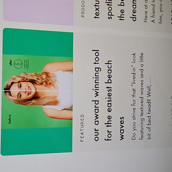 COPY - AMIKA HIGH TIDE DEEP  BEACH WAVER 3 BARREL CURLING IRON - Picture 5 of 10